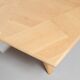 Solid oak coffee table