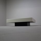 Sleek vintage minimalist coffee table