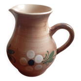 German ceramic pitcher signed lehmann & leyrer