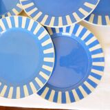 7 Sarreguemines dessert plates model Fox Trott 2106188