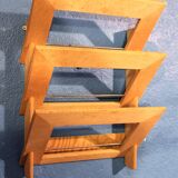 1980s wall-mounted magazine rack