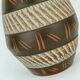 1950's akru keramik mid century VASE sgraffito decor model 10 30