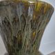 Vase vert olive et fat lava crème chantrier sauzelles