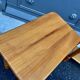 Scandinavian bedside pair Wood pine fir vintage design 1970/1980