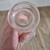 Glass decanter with character designs