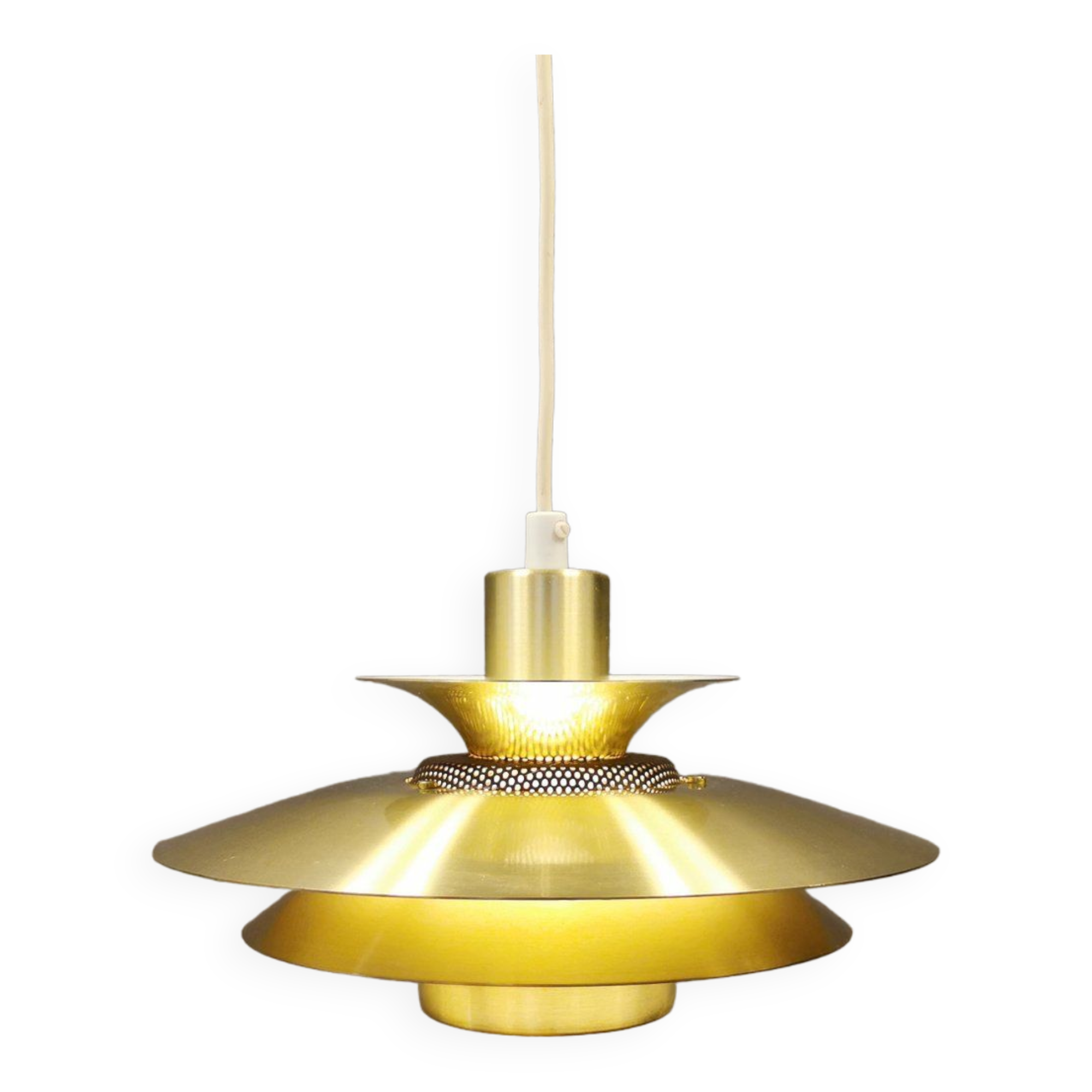 Hanging lamp from the 80s, by Danish JEKA, model Capri.