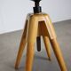 Mid-century adjustable workshop stool, Czechoslovakia, 1960s