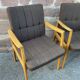 4 armchairs Scandinavian Lounge Chairs 60s Fröscher KG