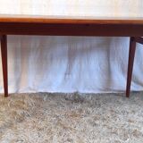 Tables à manger XXL style scandinave en teck – années 60/70