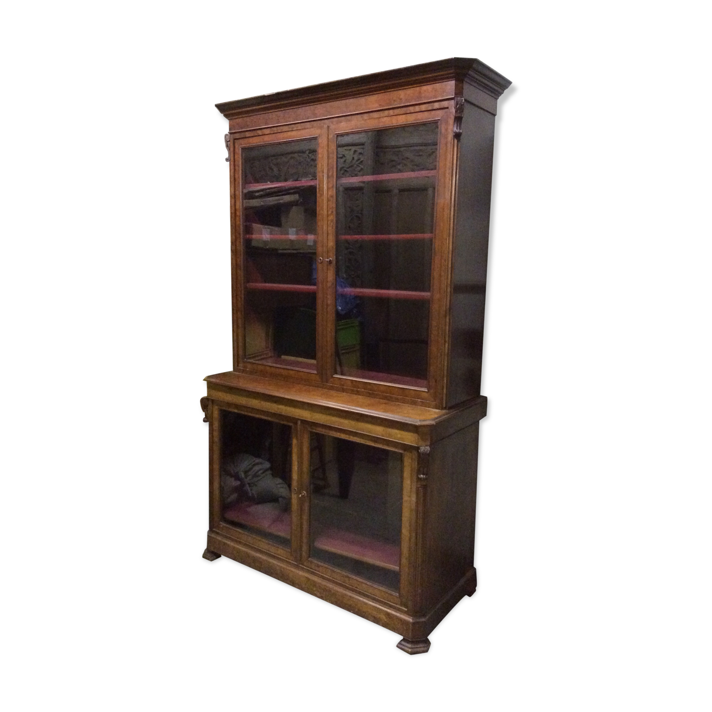 Buffet 2 body accajou time Louis Philippe