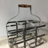 Zinc bottle locker, called "6 holes"