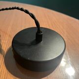 Pastel green metal pendant light