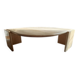 Table basse en marbre Roche Bobois 70's