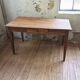 Table de ferme en noyer