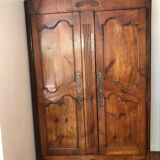 Louis XV wardrobe in solid cherry