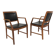 Set of 2 armchairs "Facett 4-132", Bertil Fridhagen, Bodafors, Sweden, 1950