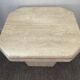 Vintage travertine coffee table from the 1970s.