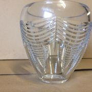 Vase Art déco en cristal de Baccarat