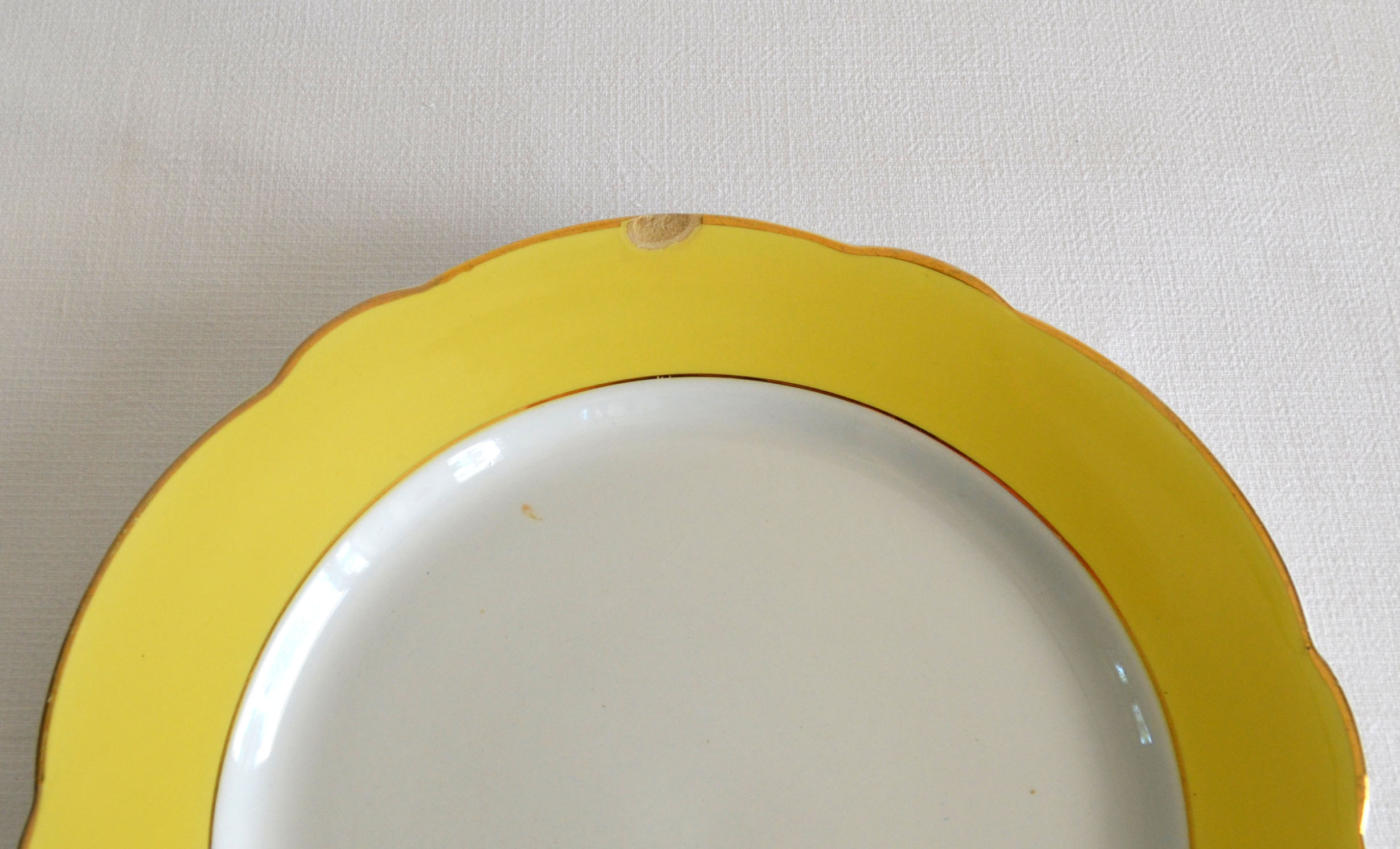 Dishes Lunéville model Daffodil