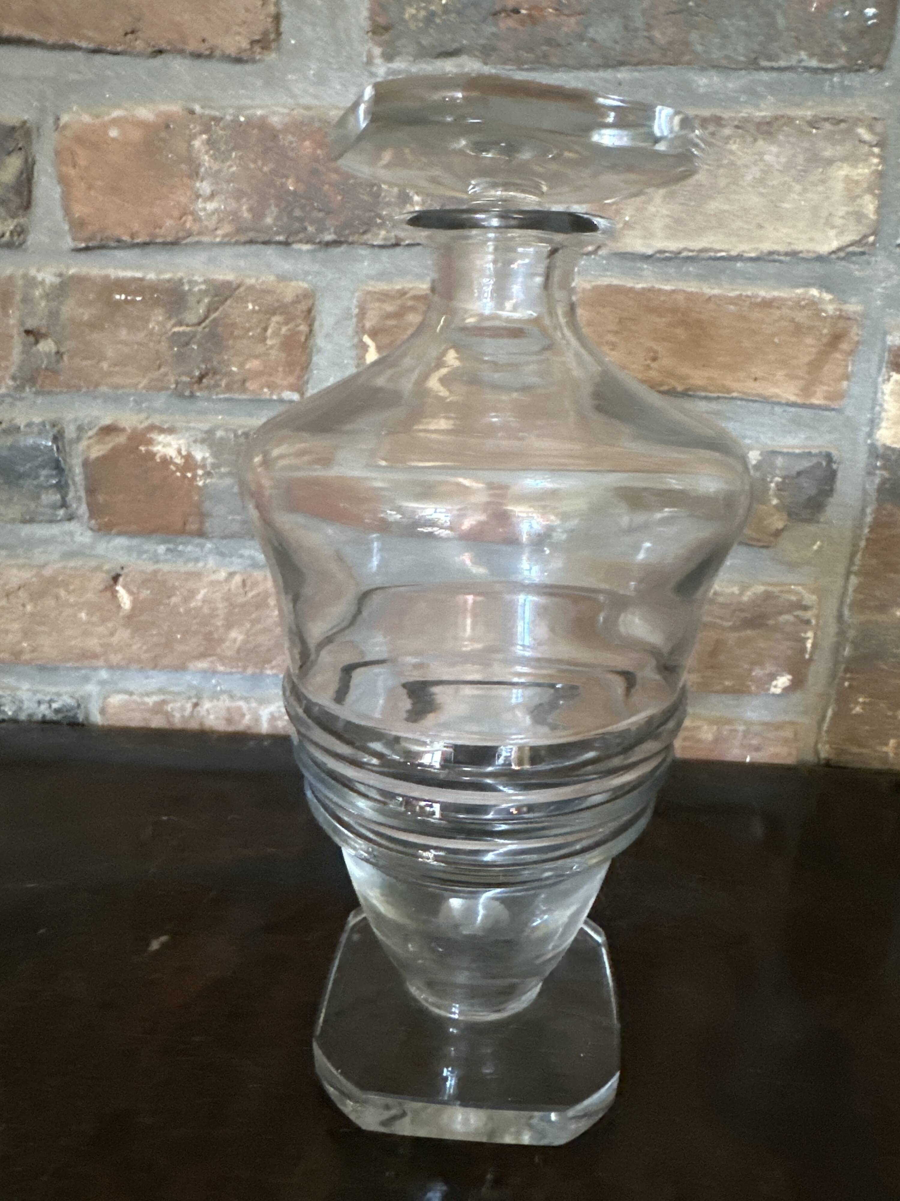 Magnificent Art Deco carafe