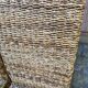 4 chaises de salle à manger en jonc de mer abaca ou bananier