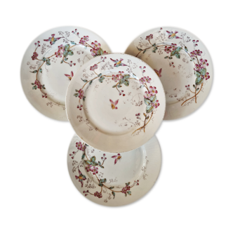 Lot de 4 assiettes à dessert