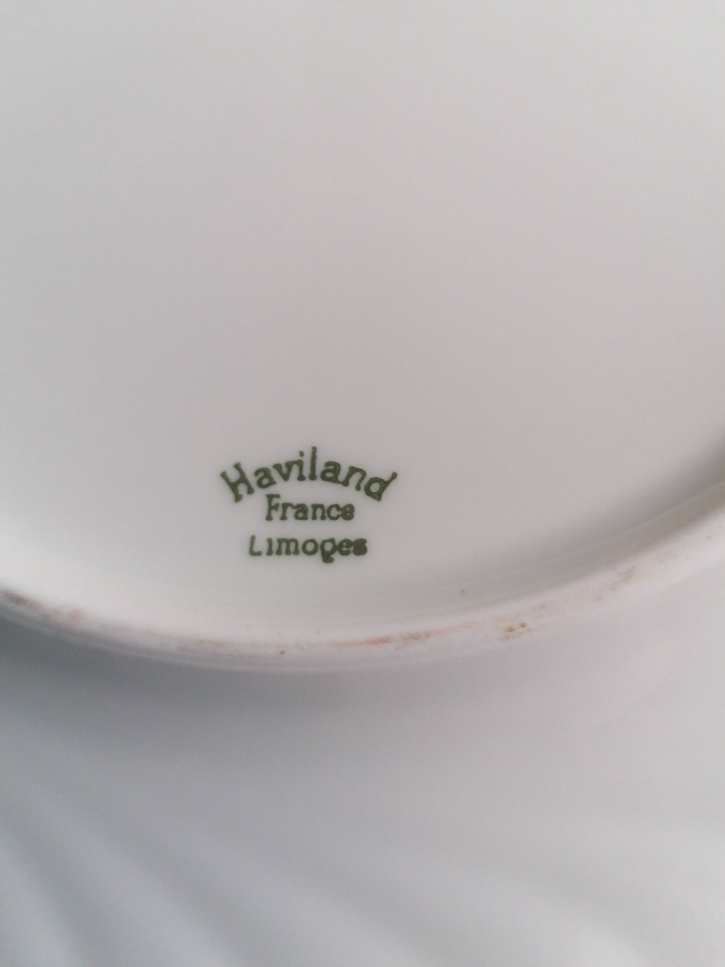 12 Haviland dinner plates