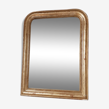 Miroir doré Louis Philippe 78x60cm