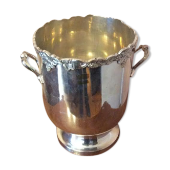 Seau à champagne argenté