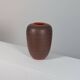 Ceramic vase decorated with vintage sgraffito by Rudi Stahl.