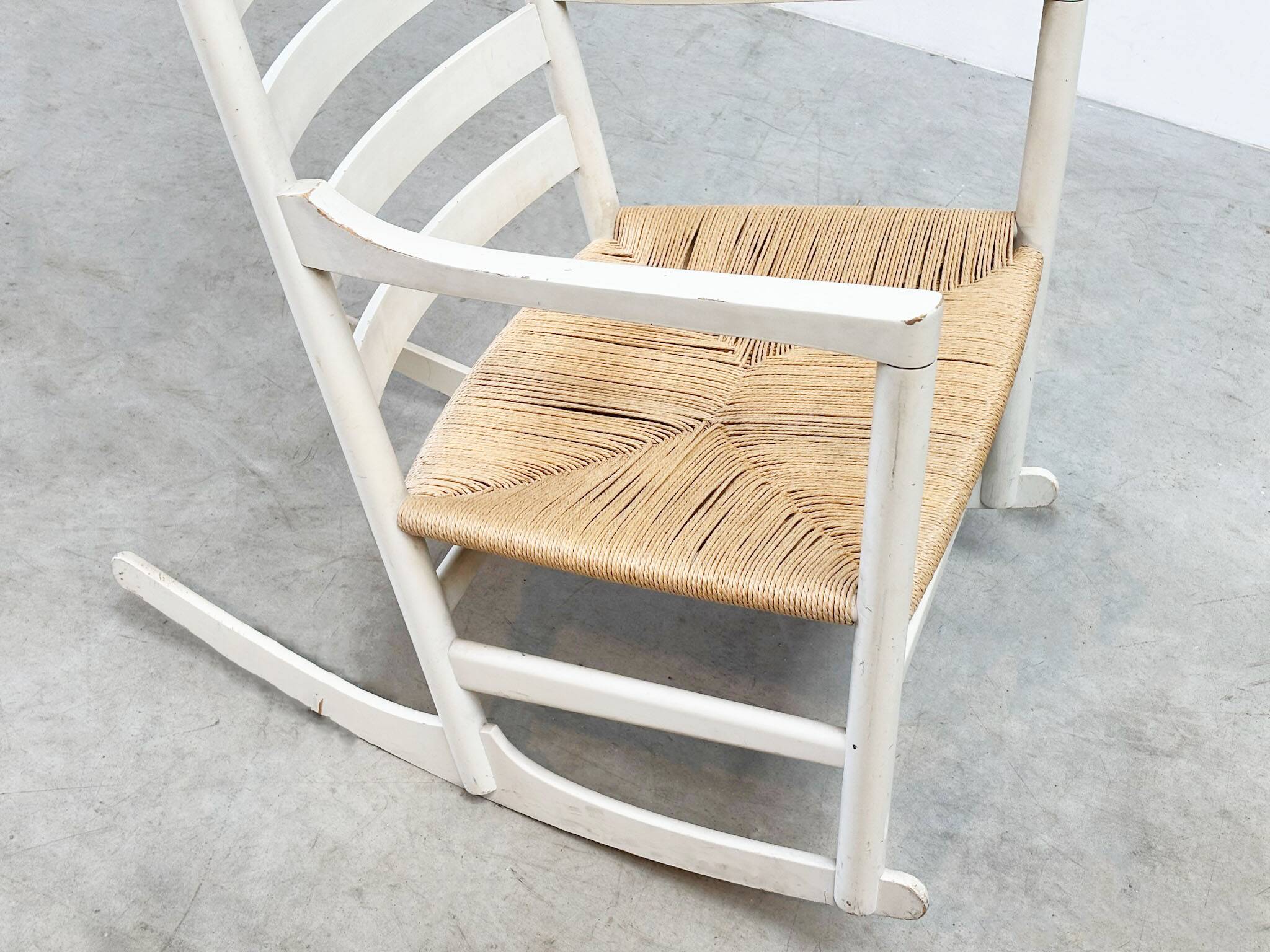 CH45 Rocking chair by Hans Wegner