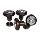 Set of 4 wall lamps Raak year 70