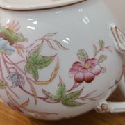Sarreguemines porcelain - sugar bowl model minton