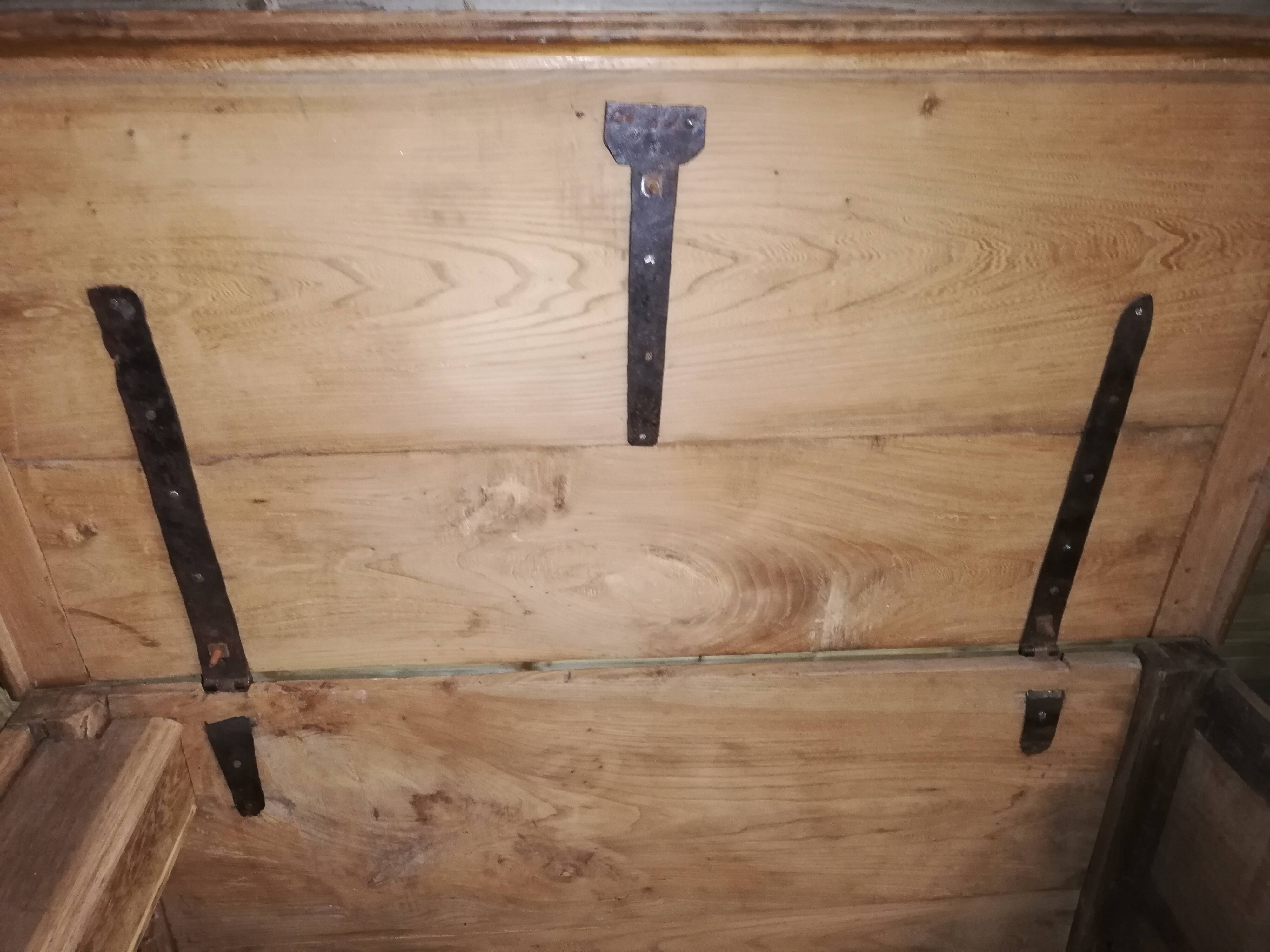 Very large wooden chest