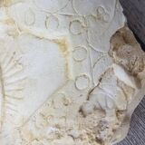 Plaster cast of a blank face