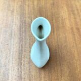 White sculptural vases by Peter Müller for Sgrafo Modern, 1960s, set of 6.