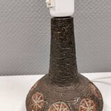 Ceramic table lamp from Danish Bartholdy ceramics 1970-80s.