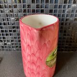 Ceramic kiwi fruit pitcher