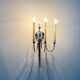 Vintage Italian neoclassical wall sconces in Hollywood Regency style, set of 3.