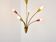 Mid century brass italian chandelier, 1960s
