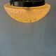 Vintage glass ceiling light by Helena Tynell for Glashütte Limburg