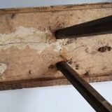 Old italian farm bench