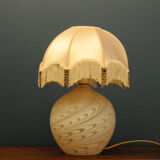 Glass lamp with light base ab fayette