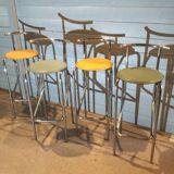 Quatre tabourets design 1960