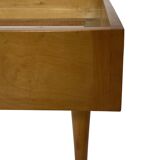 Vintage daybed of the 1960s Netherlands minimalist design in oak