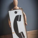 Enamelled phone plate