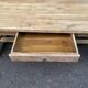 Large extendable farmhouse dining table stripped in solid oak 200-300cm