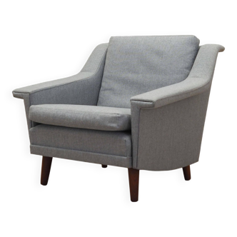 Grey armchair, Danish design, 1960s, production: Denmark