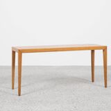 Midcentury Danish set of 3 side tables in oak by Severin Hansen for Haslev 1960s