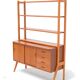 Bibliothèque avec bureau et commode de cabinet par Bengt Ruda pour Norska kompaniet, Danemark Années 1960